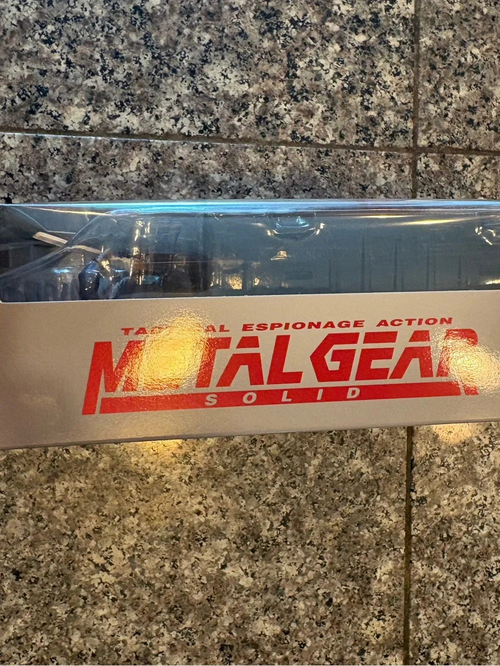 Metal Gear Solid Playstation solid snake versus cyborg ninja diorama tactical